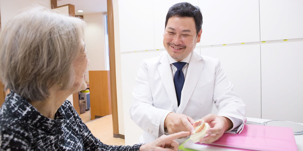 仮義歯による咬合再構築治療
